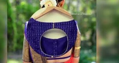 New Modern Blouse Back Neck Paithani Designs