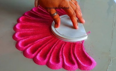 New Stunning Special Rangoli Art Designs