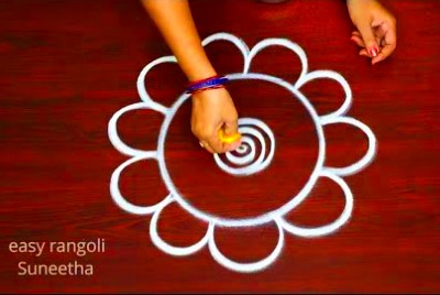 New Traditional Beautiful Kolam Muggulu