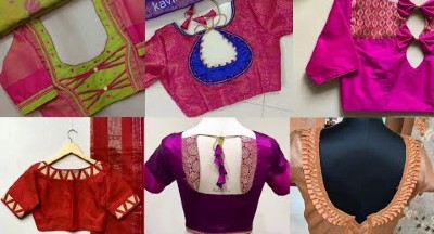 New Beautiful Blouse Designs Patch Work Designs