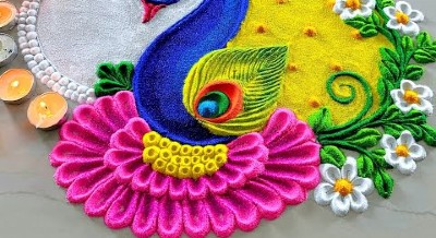 New Best  Sand Art Rangoli Designs Kolam Muggulu