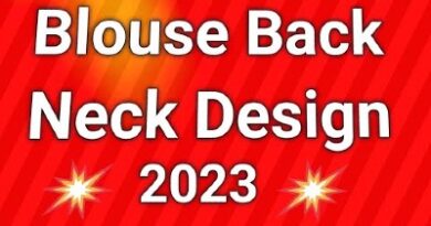 New Blouse Back Neck 2023 Model Blouse Designs