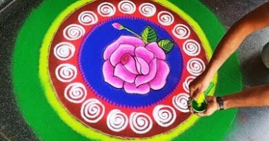 New Best Welcome Rangoli Attractive Rangoli Designs